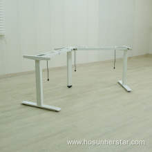 Multi angle office lifting desk frame